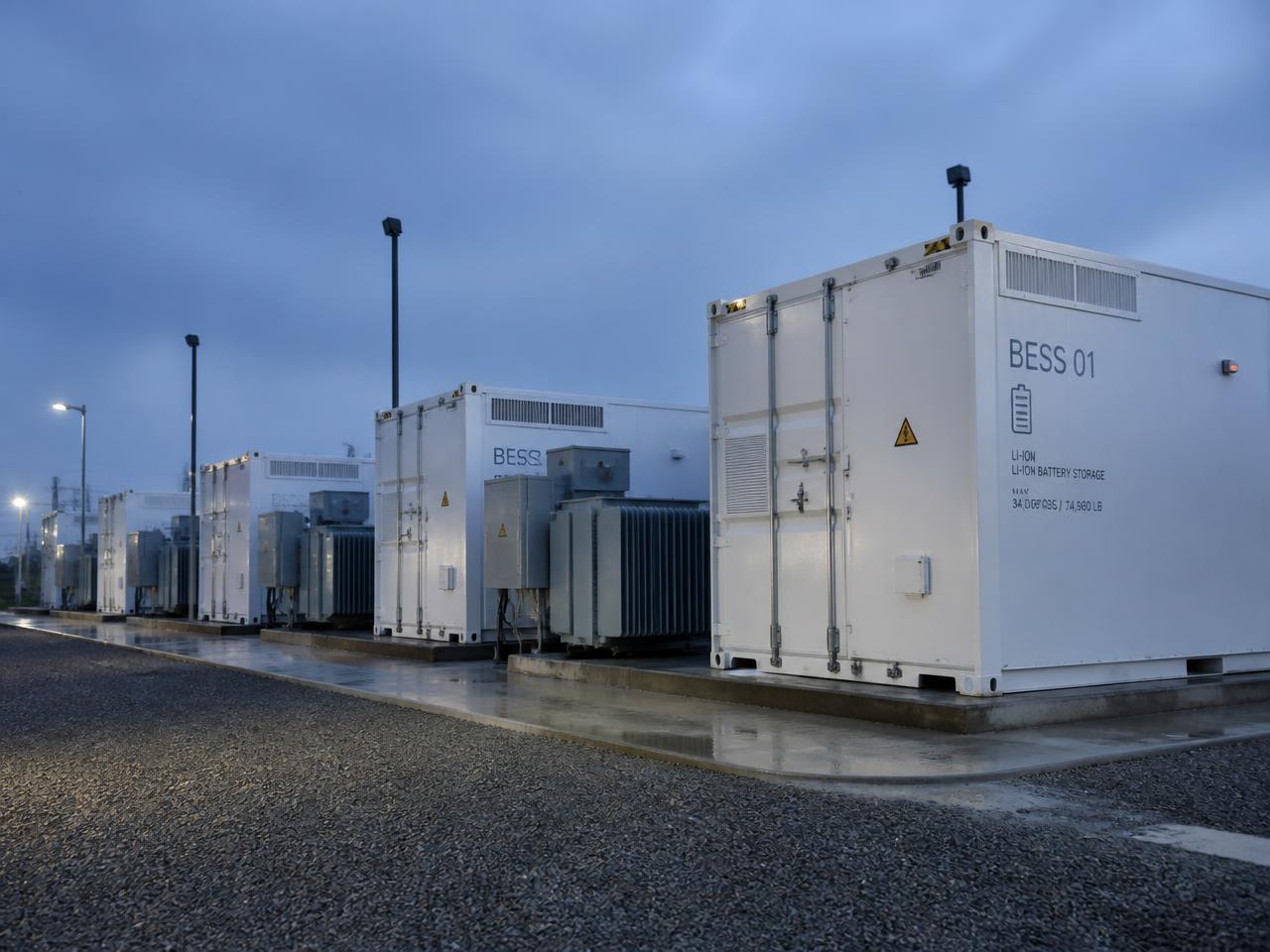 Storage project delivered by Legacy Power